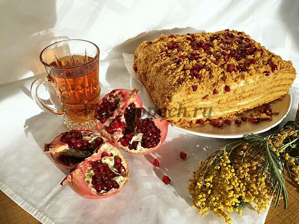 медовый торт рецепт с фото