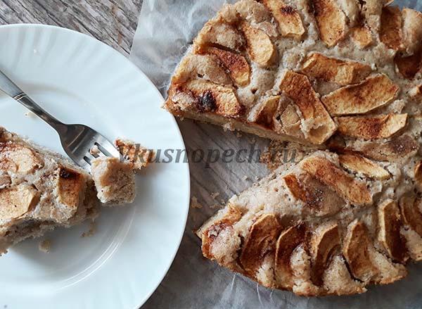 пирог с яблоками пошаговый рецепт