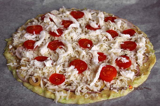 кабачковая пицца